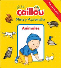 Bebé Caillou mira y aprende - 