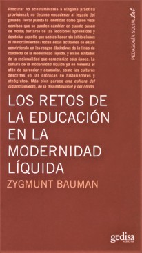 Los retos de la educación en la modernidad líquida - 