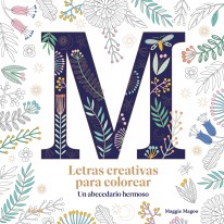 Letras creativas para colorear - 