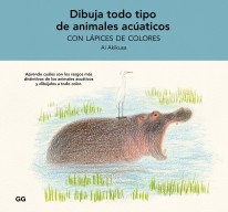 Dibuja todo tipo de animales acuáticos con lápices de colores - 